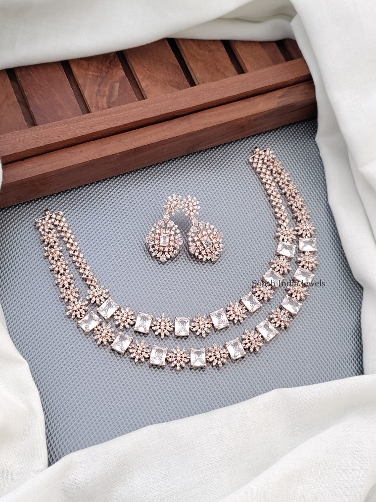 Cute CZ Stone Necklace