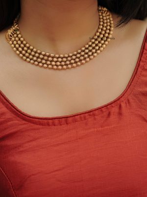 Cute Layered Beads Necklace (3)