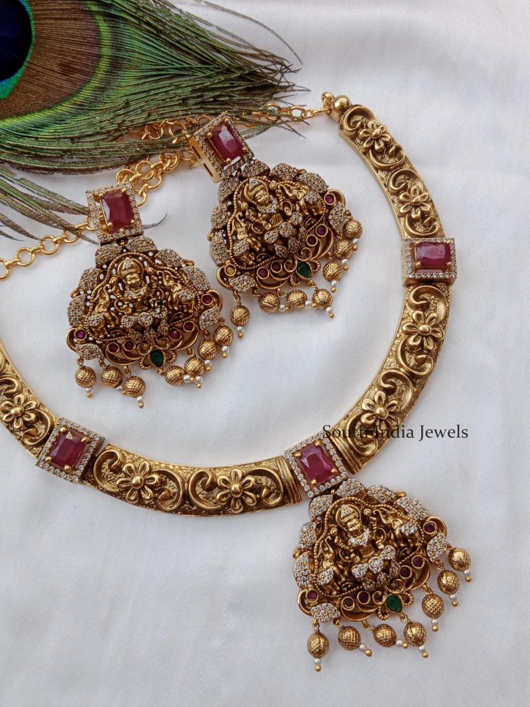 Gorgeous Lakshmi Design Necklace