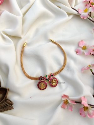 Lakshmi Kundan Jadau Necklace (2)