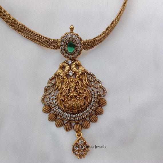 Lakshmi Pendant Design Necklace