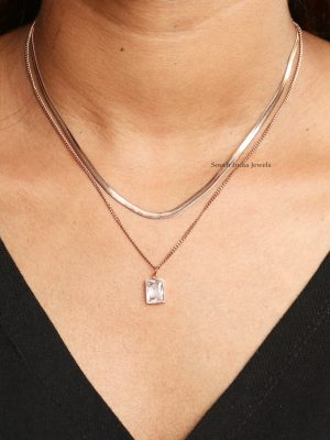 Léone Rose Gold Layer Chain