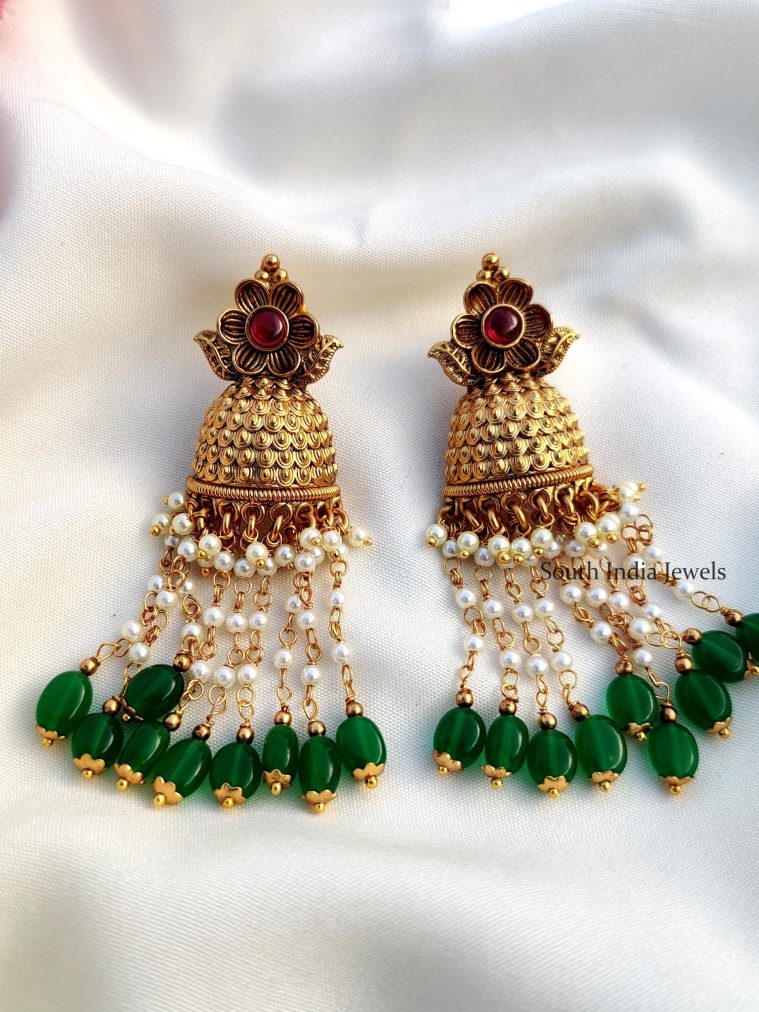 Mesmerizing Grand Bridal Jhumkas