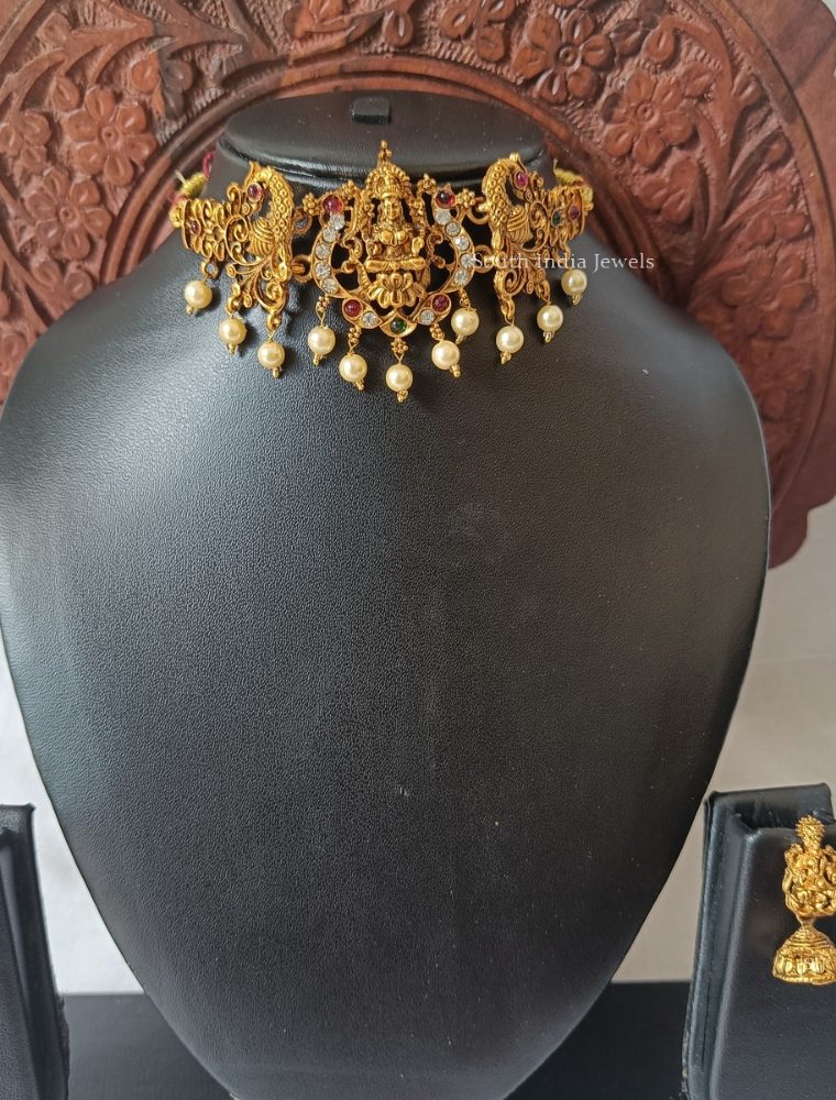 Traditional Lakshmi Design Choker
