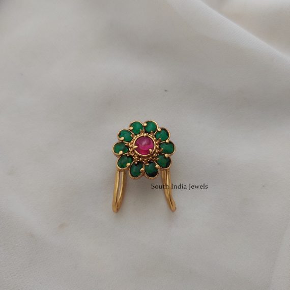 Unique Emerald Finger Ring