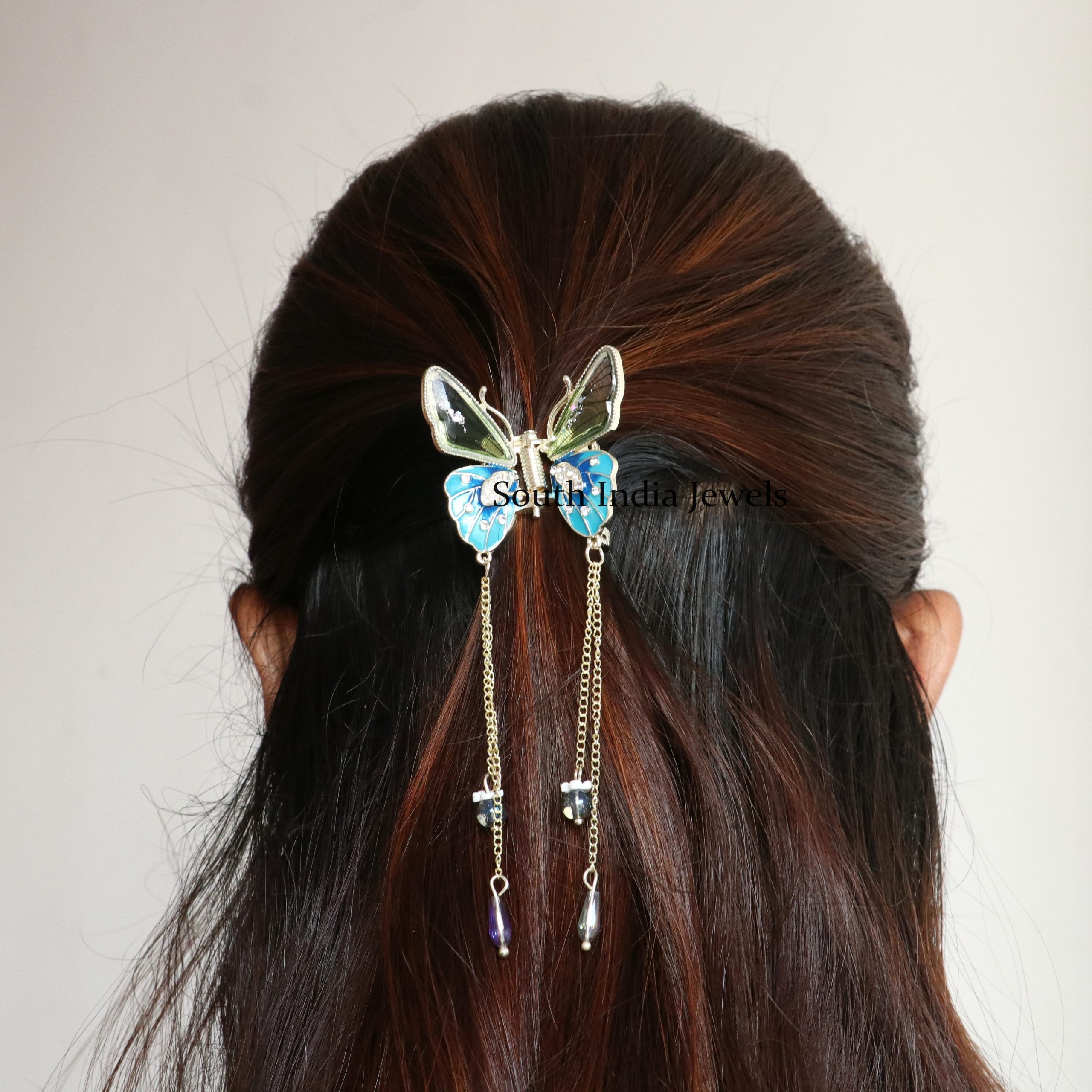 Elegant Metal Pearl Hair Clip Women Hair Accessories Butterfly Hair Claw  ClipUS  eBay