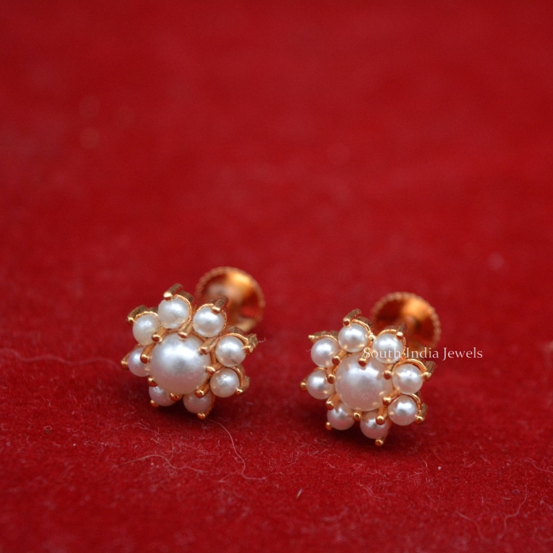 Buy online Pearl & Ad Studded Contemporary Earring from fashion jewellery  for Women by Saraf Rs Jewellery for ₹499 at 85% off | 2023 Limeroad.com