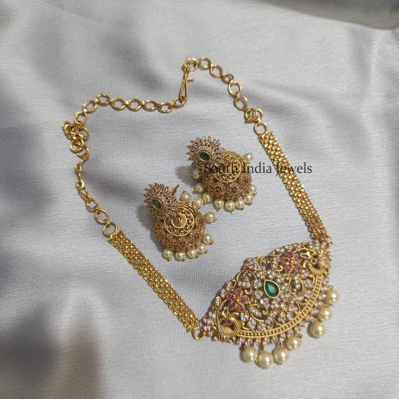 Beautiful Gold Alike Necklace Set