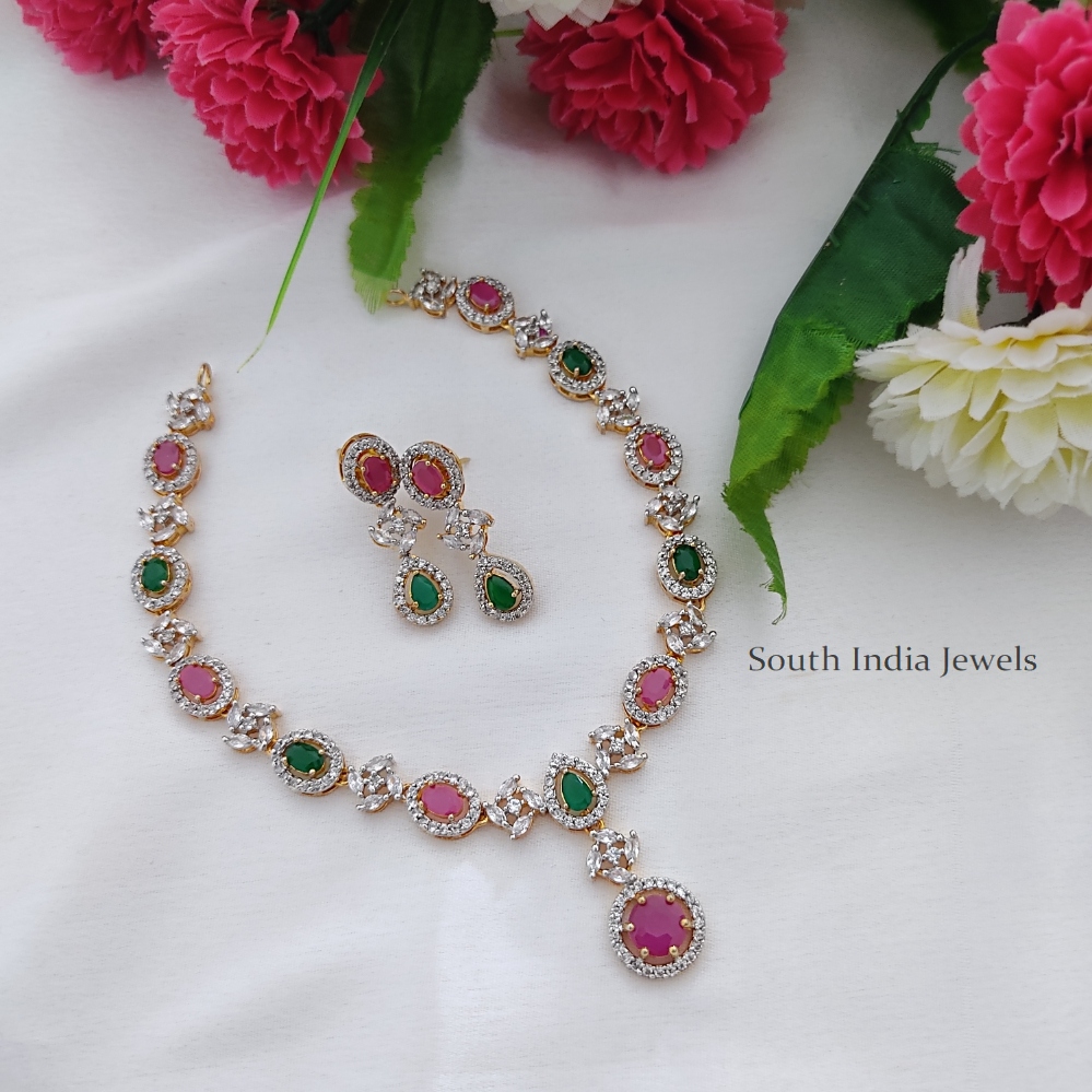 Beautiful Stone Necklace set