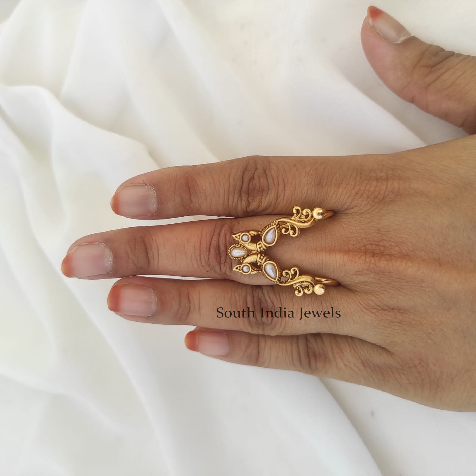 Gemstone Peacock Ring » JewelryThis - Custom Jewelry