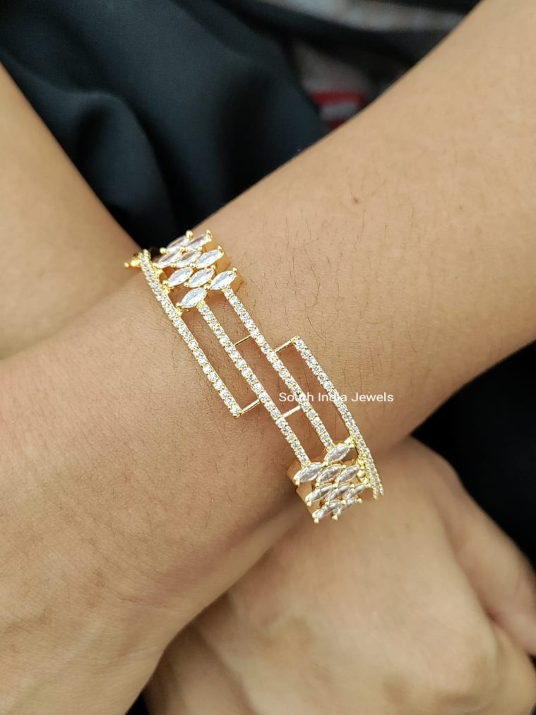 Fancy CZ Stones Bracelet