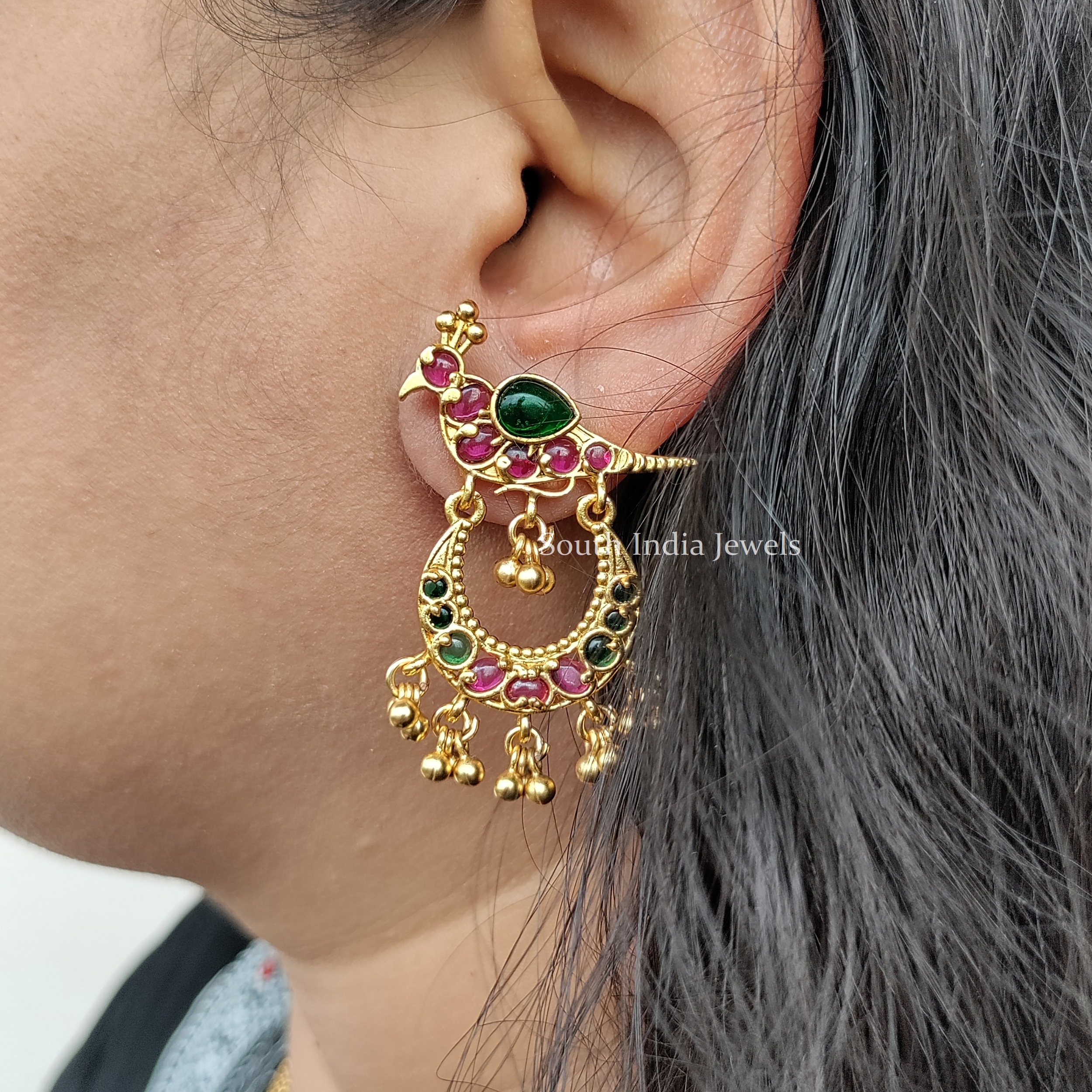 Buy Gold Earrings for Women by Reliance Jewels Online  Ajiocom