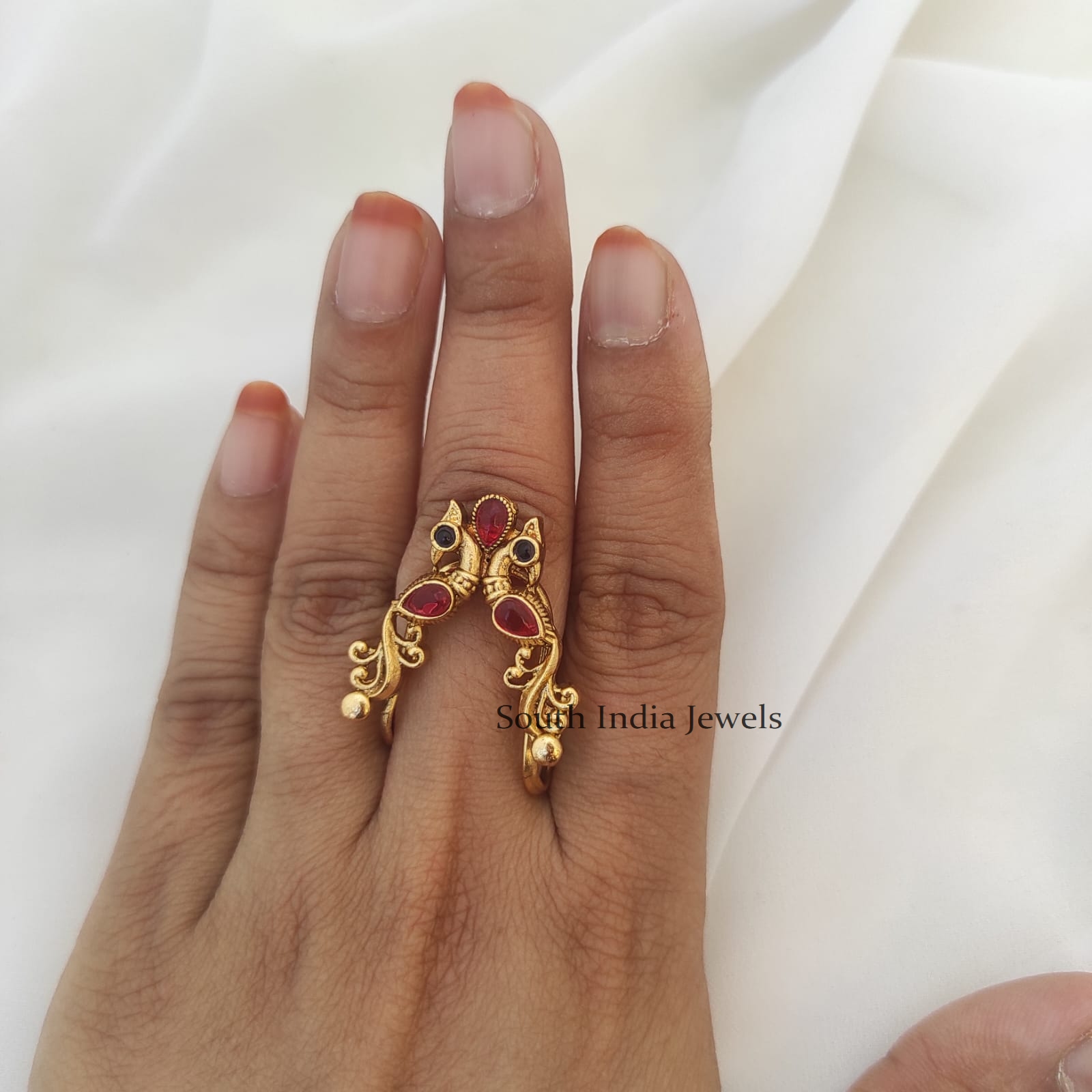 Buy online Gold Plated Finger Ring from fashion jewellery for Women by  Mitali Jain for ₹1000 at 0% off | 2024 Limeroad.com