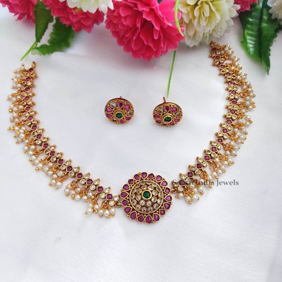 Lovely Simple Necklace Set
