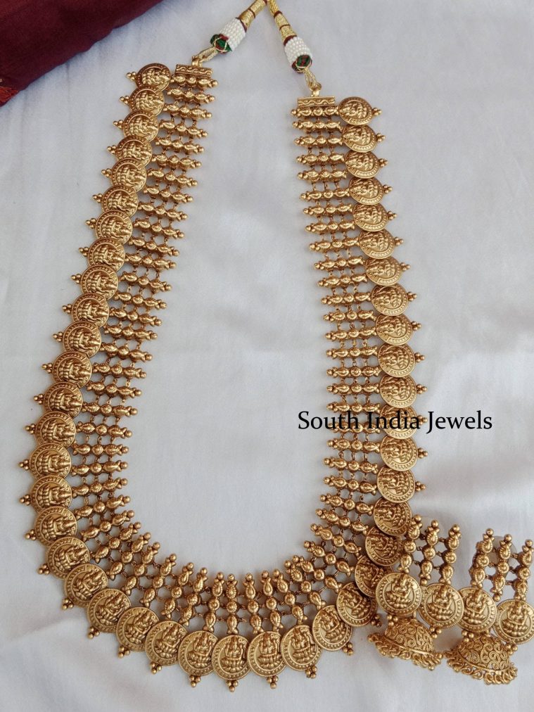 Traditional Lakshmi Coins Necklace