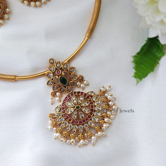 Necklace Set | Traditional Necklace - South India Jewels