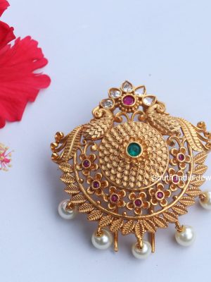 Antique Peacock Hair Jada Billa