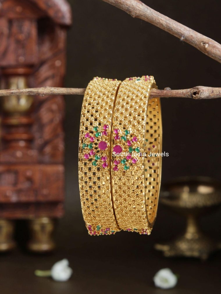 Beautiful AD Matte Bangles