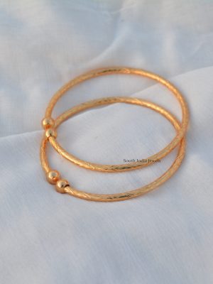 Beautiful Gold Plated Kada Bangles
