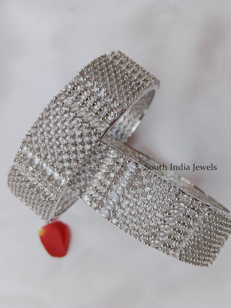 Broad Sparkling AD Bangles