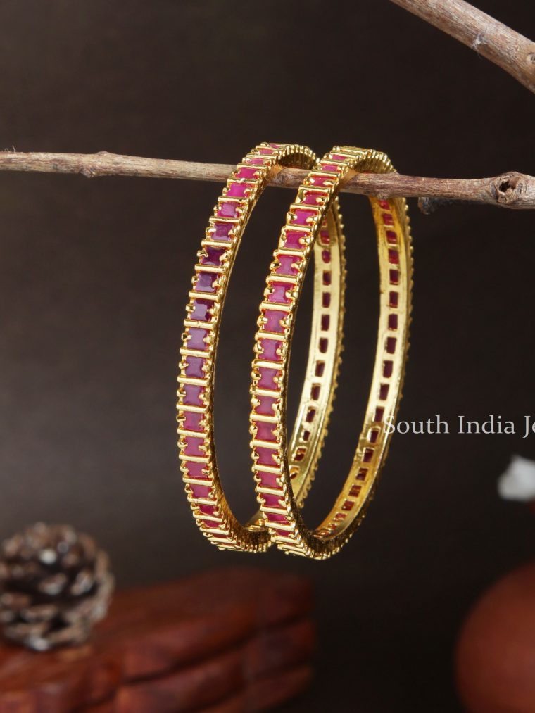 Cute Ruby Bangle