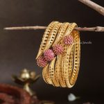 Elegant AD Stone Bridal bangles