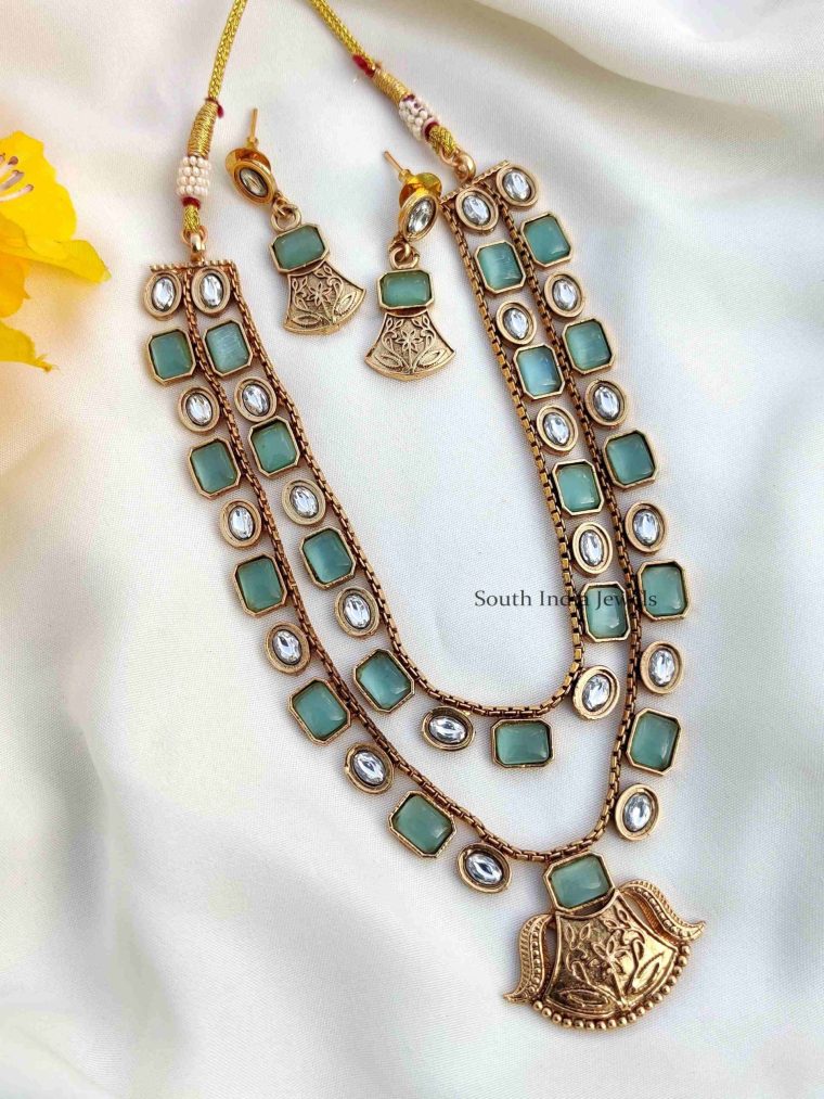 Elegant Look Double Layer Necklace