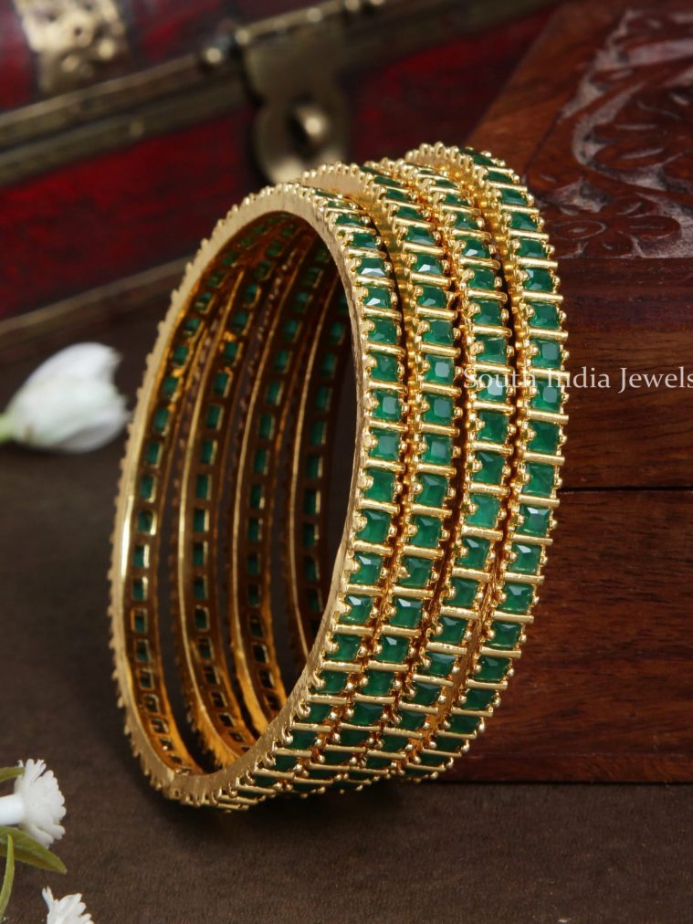 Gorgeous AD Stone Bangles