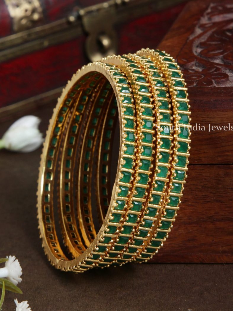 Gorgeous AD Stone Bangles