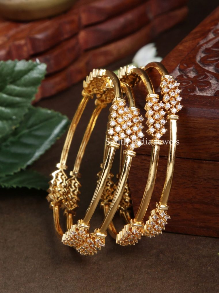 Gorgeous Diamond Alike Bangles