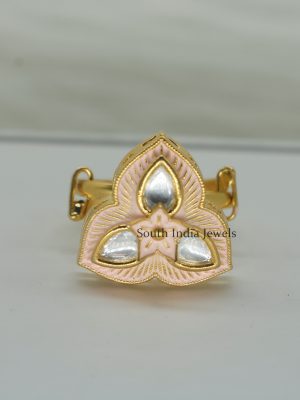 Grand Meenkari Finger Ring