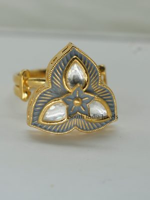 Grand Meenkari Finger Ring
