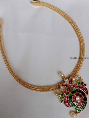 Mango Design Jadau Pendent Necklace
