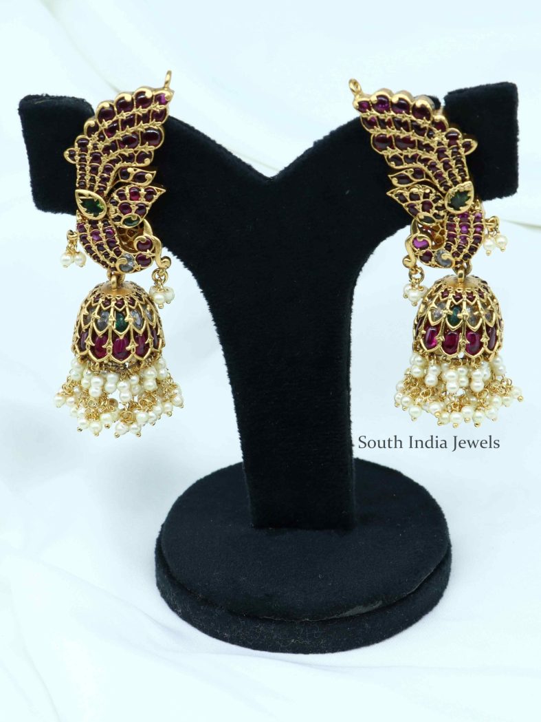 Morni Ear Cuff Jhumkas