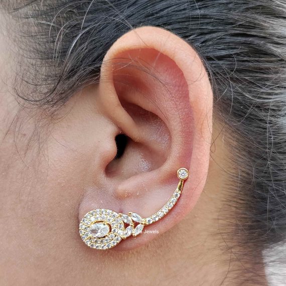 Oval Design Bluetooth Earrings