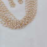 Pretty 14 Line Pearl Neckset