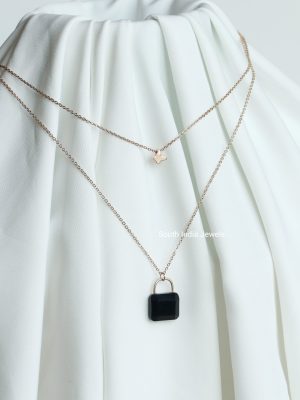 Rose Gold Layer Necklace Chain