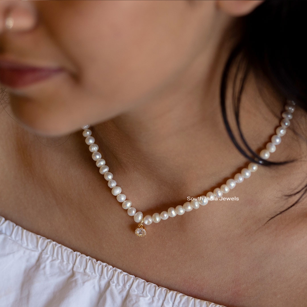 Buy Pleasing Moti Necklace | krishnapearls.com