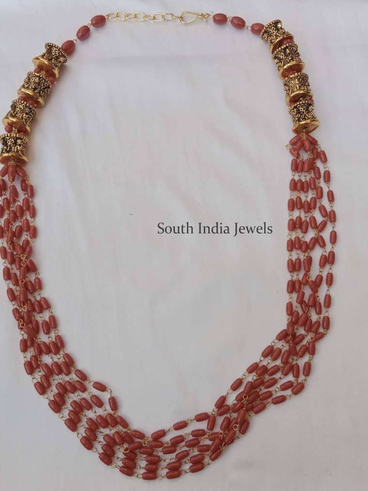 Stunning Coral Beads Necklace
