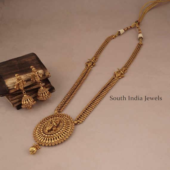 Traditional Long Krishna Necklace