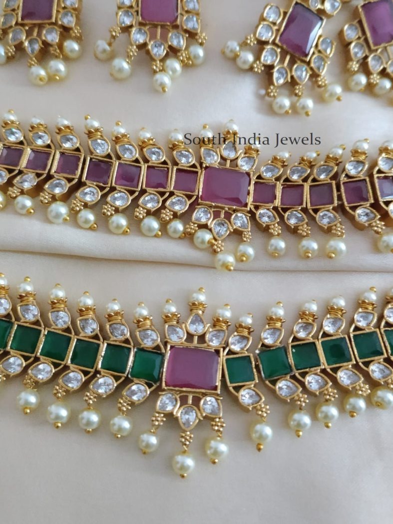 Wonderful Bridal Stone Choker