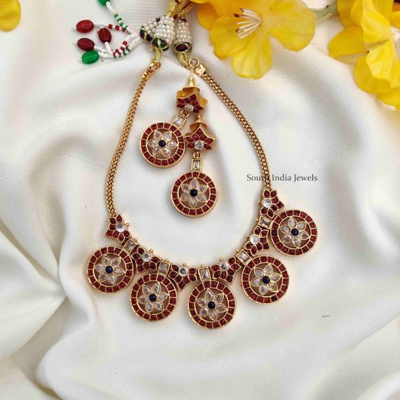 Beautiful Chakra Design Kemp Necklace