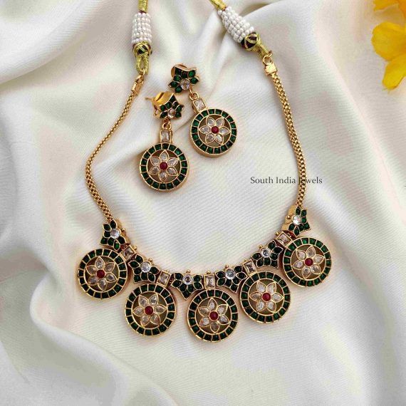 Beautiful Chakra Design Kemp Necklace