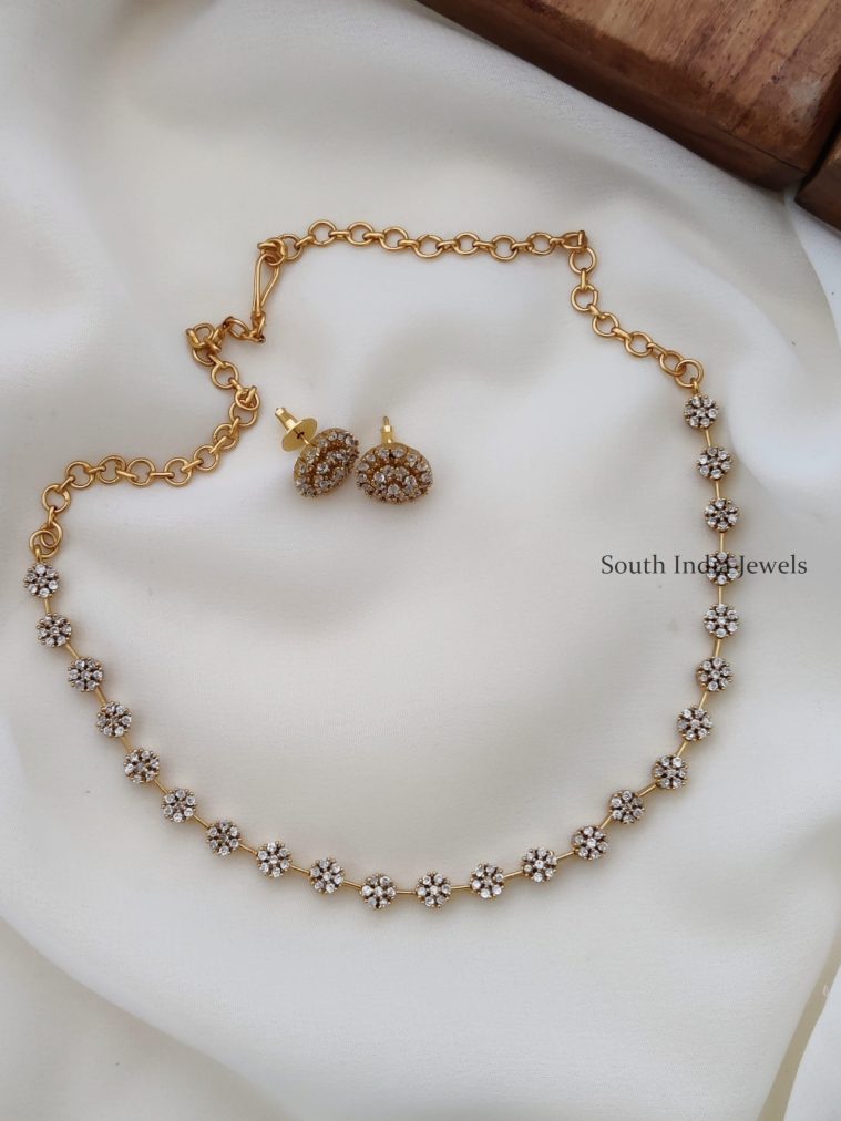 Elegant & Beautiful AD Necklace