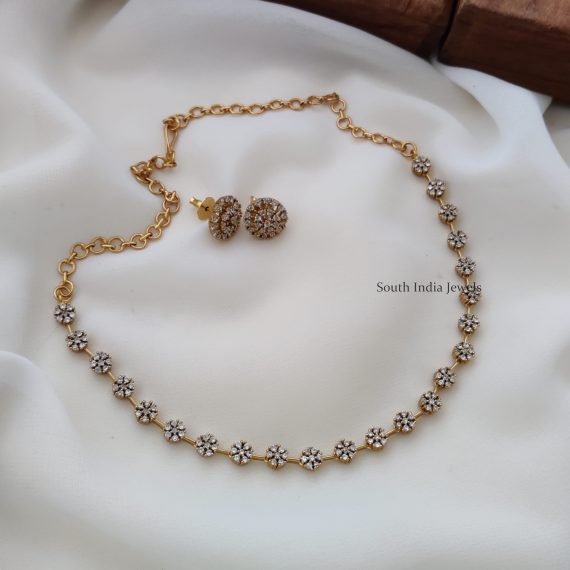 Elegant & Beautiful AD Necklace