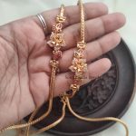 Flower Design Mugappu Chain