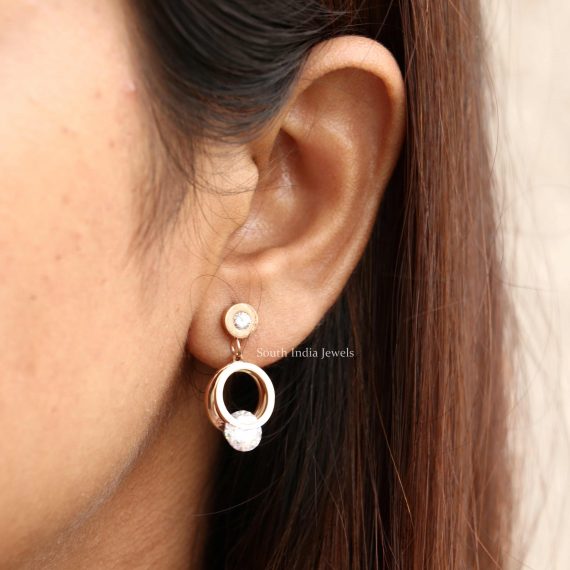 Minimalistic Circle Earrings