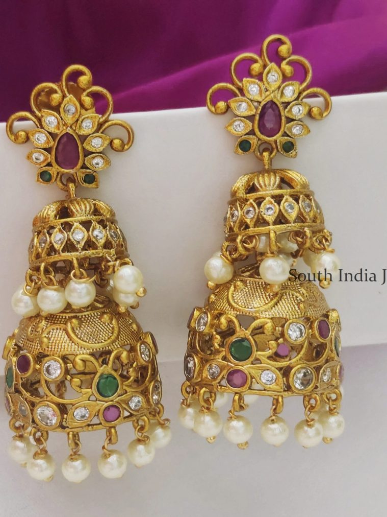 Premium And Elegant Layered Jhumkas