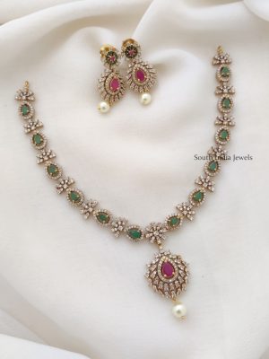 Pretty AD Party Wear Necklace