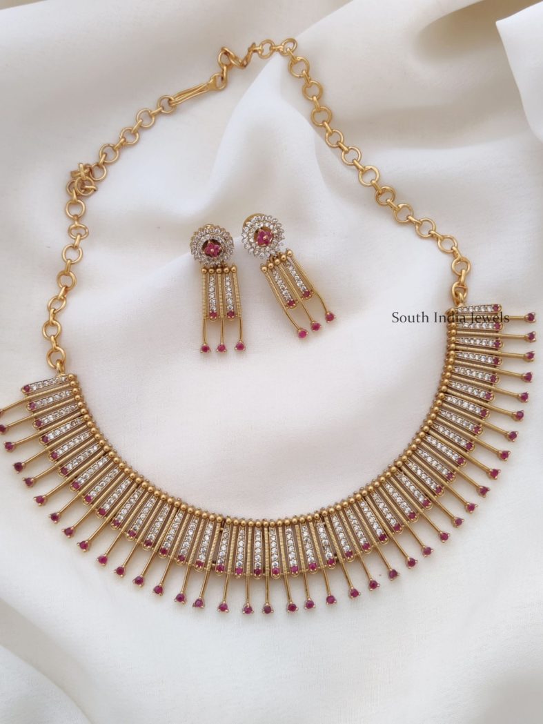 Trendy AD Mullu Necklace